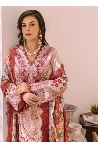 KEVAL FAB 24003 ALIJA. B VOL 24 PAKISTANI SALWAR SUITS DESIGN