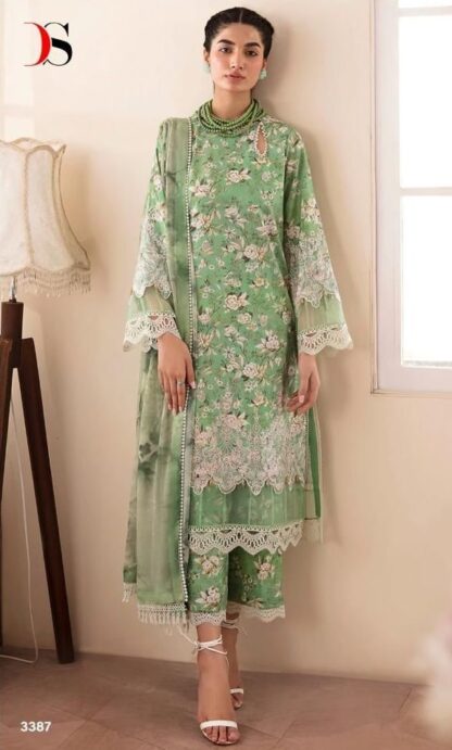 DEEPSY 3387 AFREOZEH PRINTKARI COLLECTION PAKISTANI SUITS AT BEST PRICE