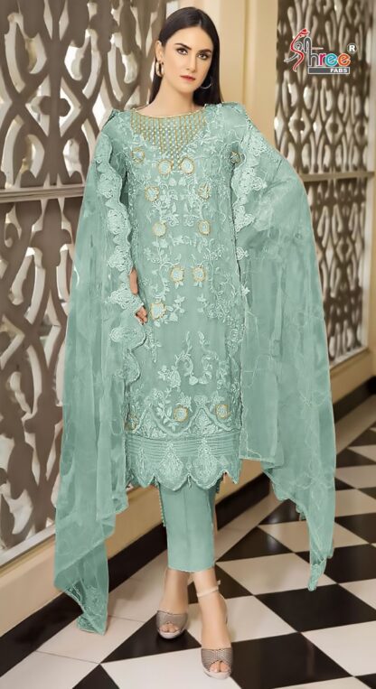 SHREE FABS S 831 B PAKISTANI SUITS MANUFACTURER