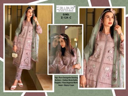 ZELLBURY Z 124 C READYMADE PAKISTANI KURTI ONLINE