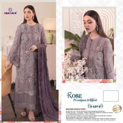 SHANAYA ROSE PREMIUM EDITION S 127 D PAKISTANI SUITS AT BEST PRICE