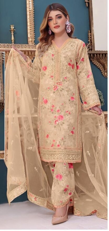 AL KHUSHBU ALK 5027 D GUZAL-VOL 1 PAKISTANI KURTI ONLINE SUPPLIER