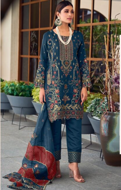 SHREE FABS R 1076 E READYMADE BEST QUALITY PAKISTANI KURTI ONLINE PAKISTANI SUITS IN SURAT, PAKISTANI SUITS MANUFACTURER IN SURAT, PAKISTANI SUITS WHOLESALE, PAKISTANI SUITS WHOLESALER FROM SURAT, SALWAR KAMEEZ WHOLESALE, SHREE FABS R 1076 E READYMADE  Pakistani Suits, READYMADE KURTI, SHREE FABS, Single, Suits