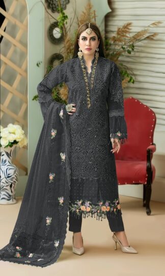 COSMOS AAYRA EXCLUSIVE -2 F PAKISTANI SUITS IN SINGLE PIECE