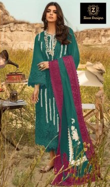 ZIAAZ DESIGNS 320 H SEMI STITCHED PAKISTANI SUITS WITH PRICEZIAAZ DESIGNS 320 H SEMI STITCHED PAKISTANI SUITS WITH PRICE