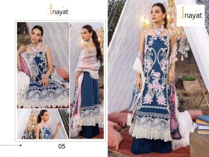 INAYAT 05 SEMI STITCHED PAKISTANI SUITS FOR WOMEN ONLINE