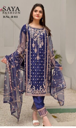 SAYA FASHION R 011 STITCHED COLLECTION PAKISTANI SUITS ONLINESAYA FASHION R 011 STITCHED COLLECTION PAKISTANI SUITS ONLINE