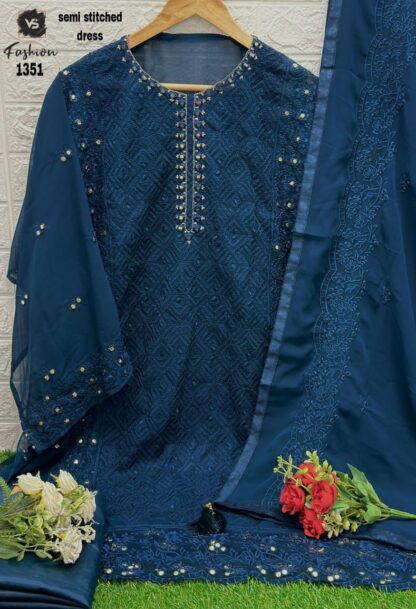 VS FASHION VS 1351 NEVY BLUE READYMADE PAKISTANI KURTI DESIGNER PAKISTANI SUITS AT THE BEST PRICE, SALWAR KAMEEZ WHOLESALE, SALWAR SUITS IN SINGLE, VS FASHION VS 1351 NEVY BLUE READYMADE  Pakistani Suits, READYMADE KURTI, Salwar Kameez, Single, Suits, VS FASHION