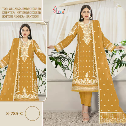 SHREE FABS S 785 C PAKISTANI SUITS AT BEST PRICE