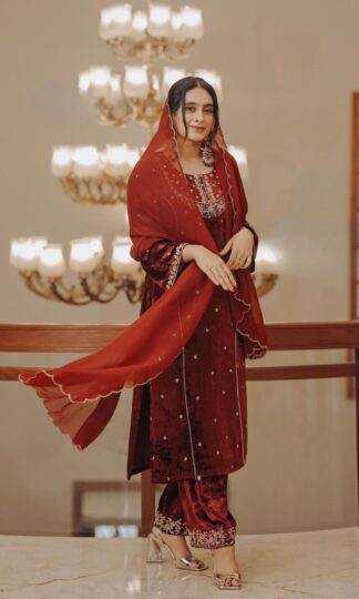 THE LIBAS COLLECTION AD 123 VELVET PLAZO SUITS WOMEN AT BEST PRICETHE LIBAS COLLECTION AD 123 VELVET PLAZO SUITS WOMEN AT BEST PRICE