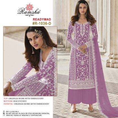 RAMSHA R 1036 D PAKISTANI SUITS DESIGN 2023 - Image 2