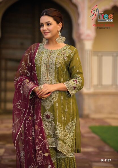 SHREE FABS R 1127 READYMADE PAKISTANI SUITS DESIGN 2023 - Image 3