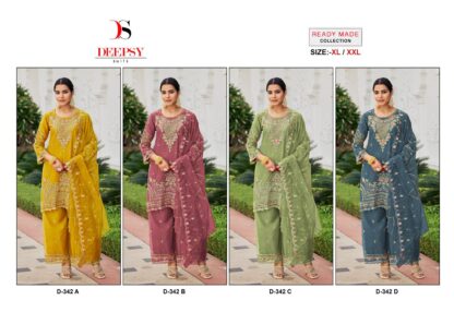 DEEPSY D 342 A READYMADE PAKISTANI KURTI MANUFACTURER