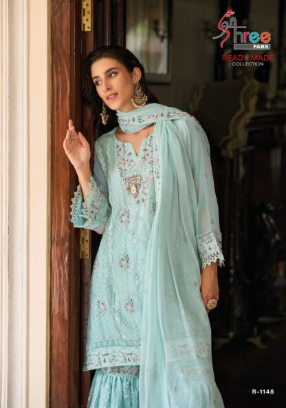 SHREE FABS R 1148 READYMADE WHOLESALE PAKISTANI KURTI WITH PRICE - Image 3