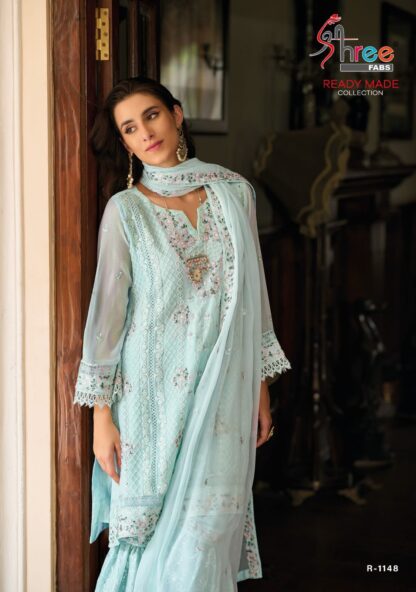 SHREE FABS R 1148 READYMADE WHOLESALE PAKISTANI KURTI WITH PRICE - Image 4