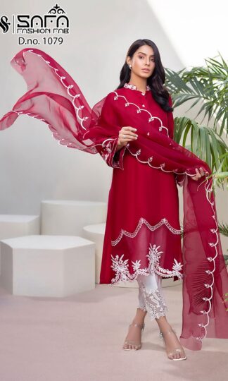 SAFA FASHION FAB 1079 DESIGNER PAKISTANI KURTI WITH PRICESAFA FASHION FAB 1079 DESIGNER PAKISTANI KURTI WITH PRICE