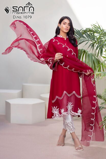 SAFA FASHION FAB 1079 DESIGNER PAKISTANI KURTI WITH PRICE