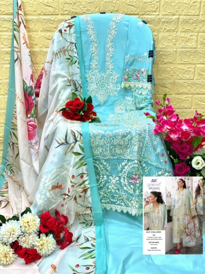 AL KHUSHBU ALK 5009 MUSHQ VOL 3 PAKISTANI SUITS ONLINE SUPPLIER