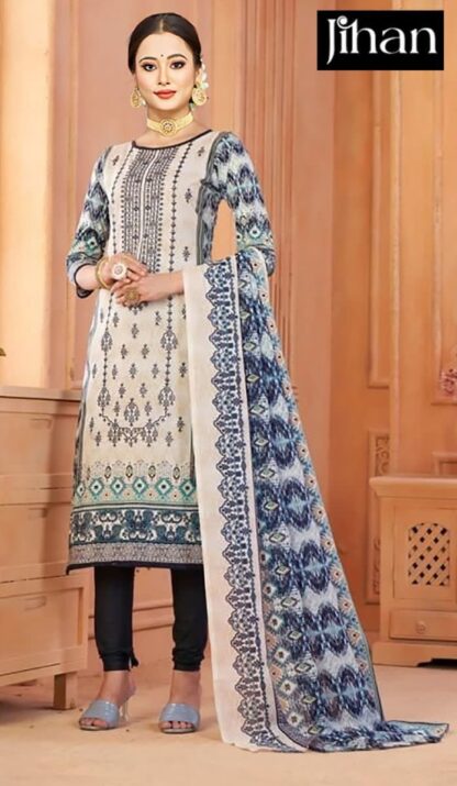 JIHAN 3364 SHEHNAZ LUXURY LAWN COLLECTION PAKISTANI SUITS DESIGN 2023