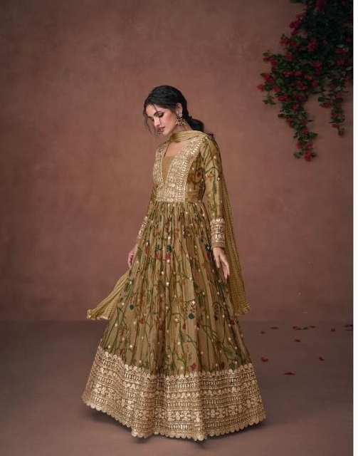 Party Wear Anarkali Suits Online India || Punjaban Designer
