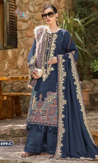 SHREE FABS 2499 C MARIAB LAWN COLLECTION 2023 VOL 01 PAKISTANI SUITSSHREE FABS 2499 C MARIAB LAWN COLLECTION 2023 VOL 01 PAKISTANI SUITS