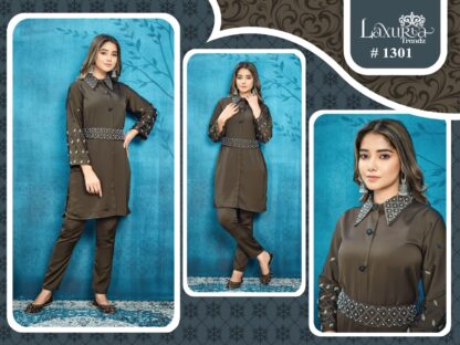 LAXURIA TRENDZ 1301 CORD ( KURTI ) SET ONLINE WHOLESALE