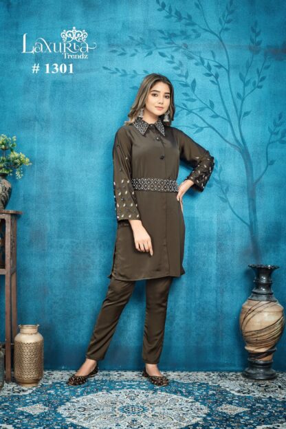 LAXURIA TRENDZ 1301 CORD ( KURTI ) SET ONLINE WHOLESALE