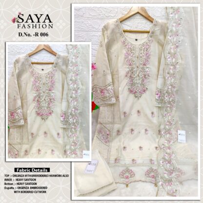 SAYA FASHION R 006 PAKISTANI SALWAR KAMEEZ ONLINE