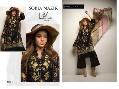 SHRADDHA NX 1002 SOBIA NAZIR VITHAL VOL 1 SALWAR KAMEEZ WHOLESALER