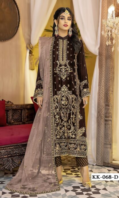 KROSS KK 068 D DESIGNER SALWAR KAMEEZ WITH PRICE