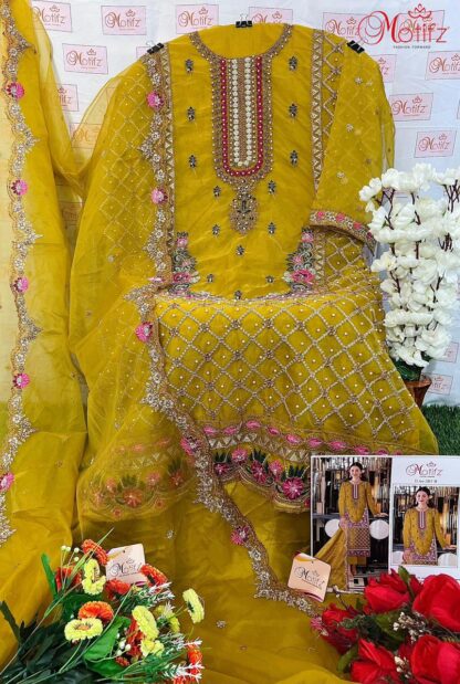 MOTIFZ 387 B PAKISTANI SUITS WHOLESALER