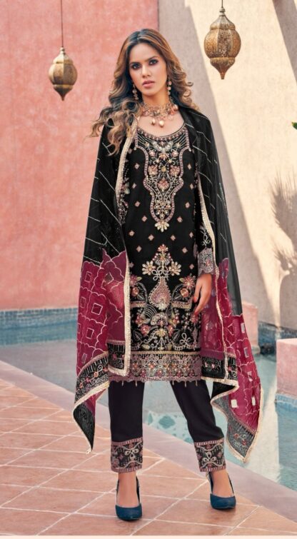 SHREE FABS V 1075 R PAKISTANI SUITS FOR WINTER PAKISTANI SUITS IN SINGLE, PAKISTANI SUITS LATEST COLLECTION, PAKISTANI SUITS MANFUACTURER, PAKISTANI SUITS WHOLESALER, SALWAR KAMEEZ WHOLESALER, SHREE FABS V 1075 R PAKISTANI SUITS FOR WINTER  AL KHUSHBU, Pakistani Suits, Salwar Kameez, SHREE FABS, Single, Suits