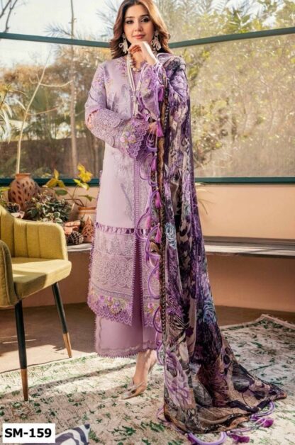 SANA MARYAM OMBRE SM 159 PAKISTANI SUITS MANUFACTURER