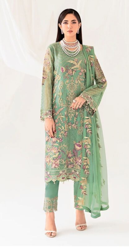 SERINE S 201 A TO D PAKISTANI SUITS SINGLE PIECE