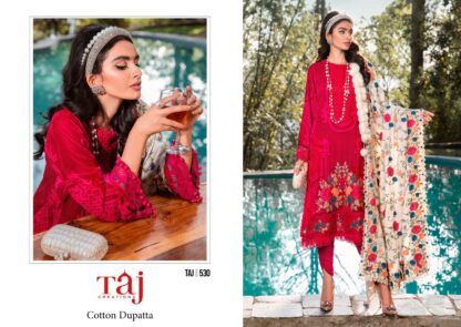 TAJ CREATION 530 PURE COTTON PAKISTANI SALWAR KAMEEZ ONLINE