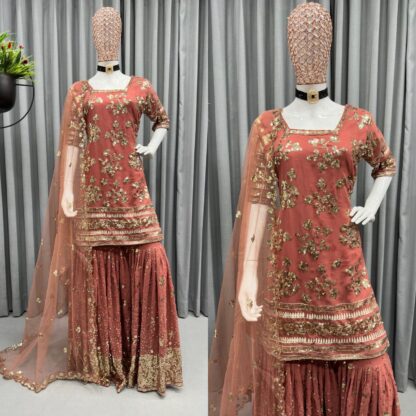 THE LIBAS KD 1231 SHARARA SUITS WHOLESALER KURTIS ONLINE, KURTIS WHOLESALER, THE LIBAS KD 1231 SHARARA SUITS WHOLESALER  Salwar Kameez, Single, Suits