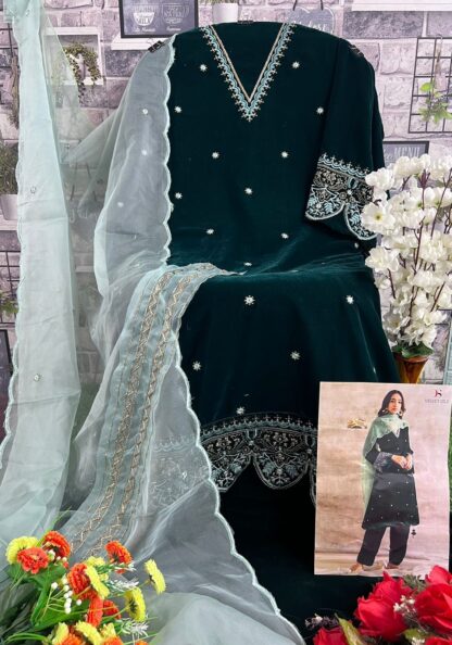 DEEPSY VELVET 3244 23-2 PAKISTANI SUITS NO 1 WHOLESALER IN INDIA