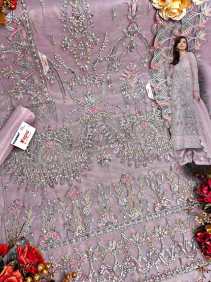 FEPIC ROSEMEEN C 1271 D PAKISTANI PARTYWEAR SUITS AT WHOLESALE PRICE