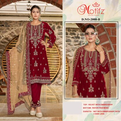 MOTIFZ 2008 B DESIGNER SALWAR KAMEEZ WITH PRICE