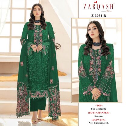 ZARQASH 3031 B SALWAR KAMEEZ WHOLESALER