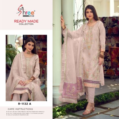 SHREE FABS R 1132 A PAKISTANI SUITS AT WHOLESALE PRICE