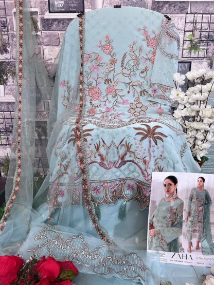 ZAHA RAMSHA VOL 14 10216 D PAKISTANI SUITS BEST PRICE