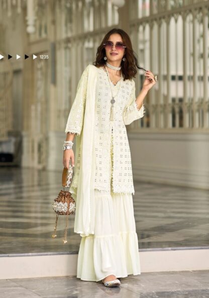 ZAVERI BLACK AND WHITE VOL 2 1235 SALWAR KAMEEZ ONLINE SHOPPING