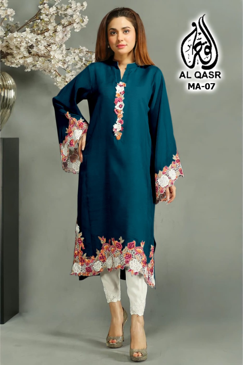 AL QASR MA 07 PAKISTANI KURTIS WHOLESALER SURAT