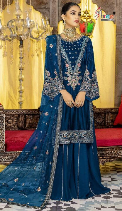 SHREE FABS S 932 PAKISTANI SUITS FOR WINTER