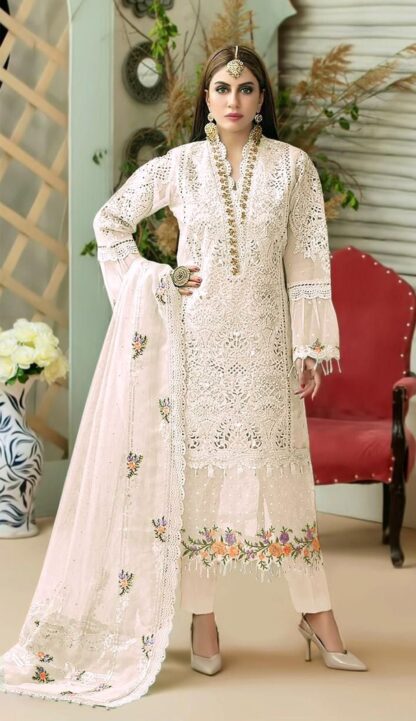 SERINE S 72 I WHITE PAKISTANI SUITS ONLINE SHOPPING