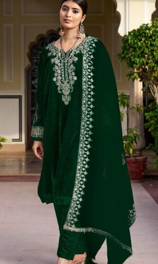 SHREE FABS R 1168 C STITCHED VELVET SALWAR KAMEEZSHREE FABS R 1168 C STITCHED VELVET SALWAR KAMEEZ