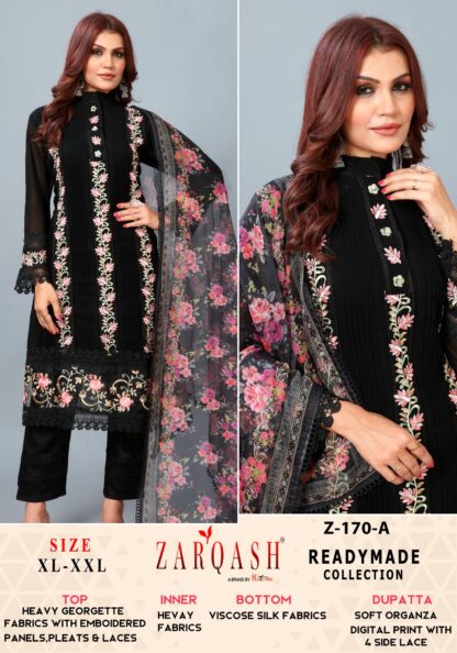 ZARQASH Z 170 A PAKISTANI KURTIS WHOLESALER