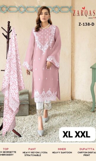 ZARQASH Z 138 A TO F PAKISTANI KURTIS MANUFACTURERZARQASH Z 138 A TO F PAKISTANI KURTIS MANUFACTURER