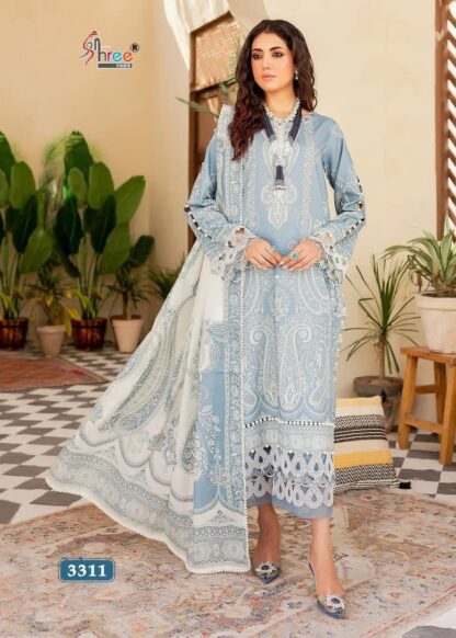 SHREE FABS 3311 FIRDOUS EXCLUSIVE COLLECTION VOL 31 PAKISTANI SUITS